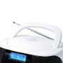 SUNSTECH Radio CD Portátil CRUSM400 Blanco